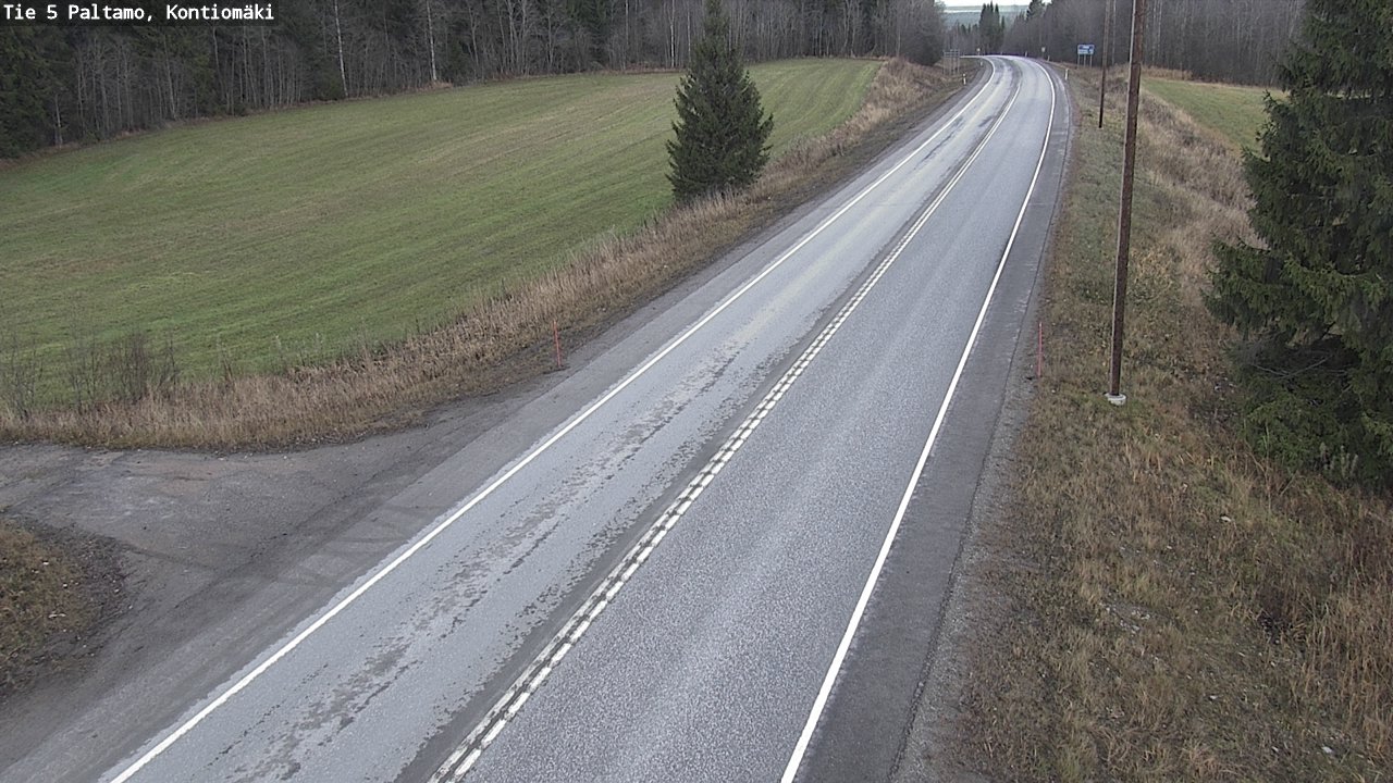 Kelikamerat Kuva Tie 5 Paltamo, Kontiomäki, Paltamo, Kainuu