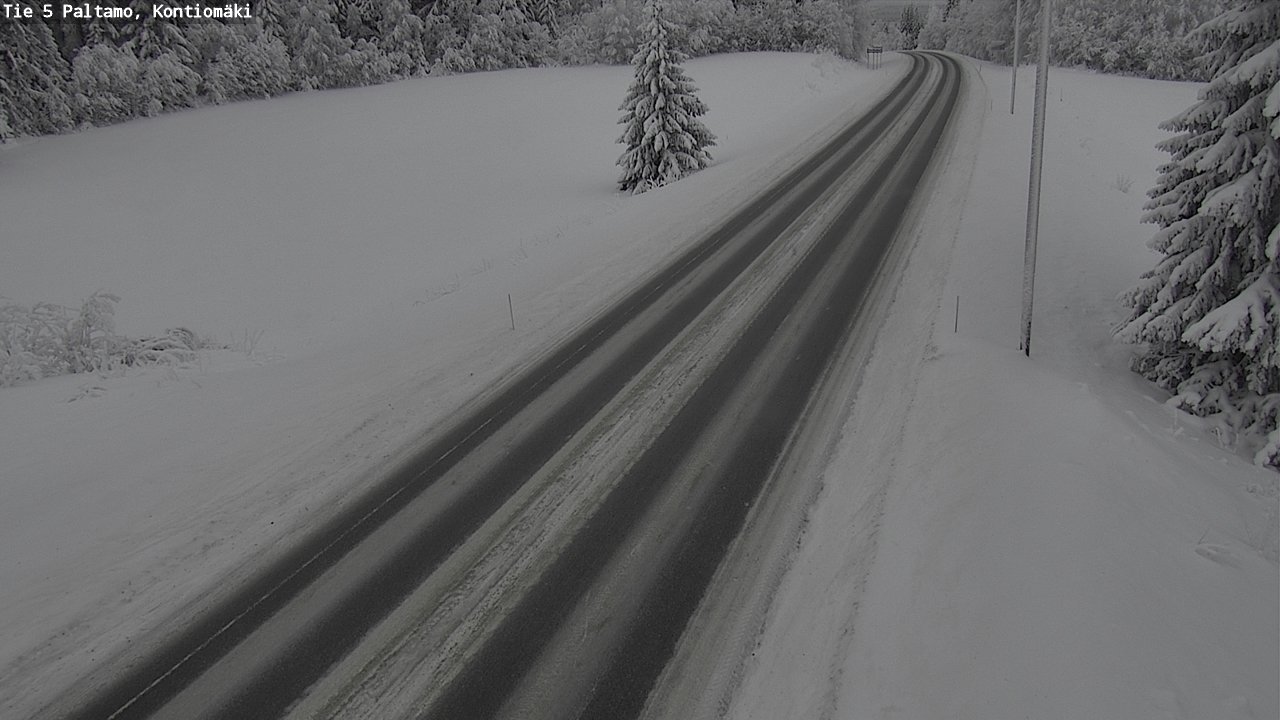 Kelikamerat Kuva Tie 5 Paltamo, Kontiomäki, Paltamo, Kainuu