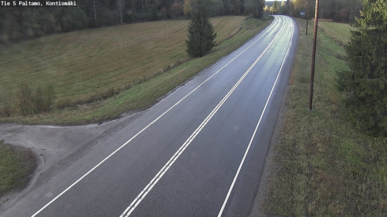 Kelikamerat Kuva Tie 5 Paltamo, Kontiomäki, Paltamo, Kainuu