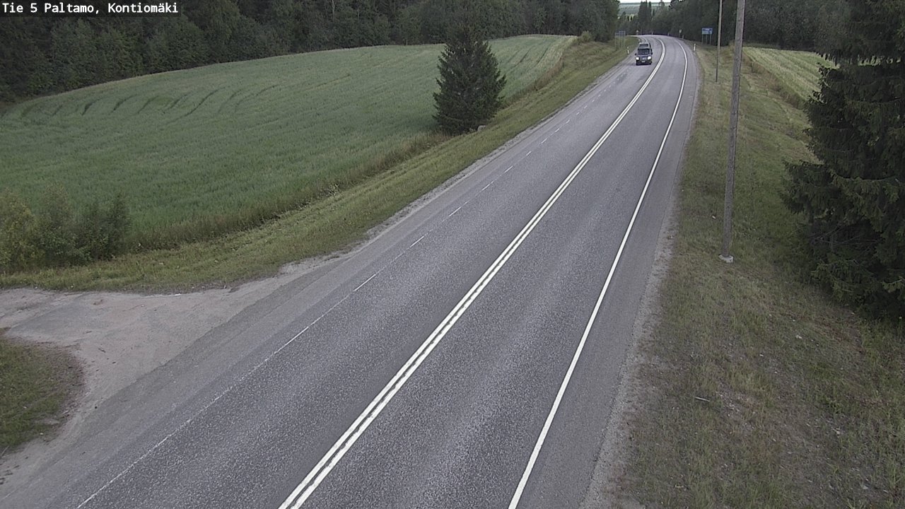 Kelikamerat Kuva Tie 5 Paltamo, Kontiomäki, Paltamo, Kainuu