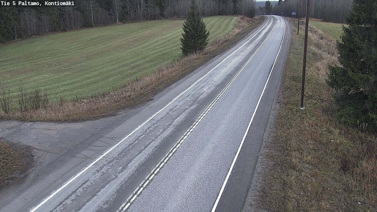 Kelikamerat Kuva Tie 5 Paltamo, Kontiomäki, Paltamo, Kainuu