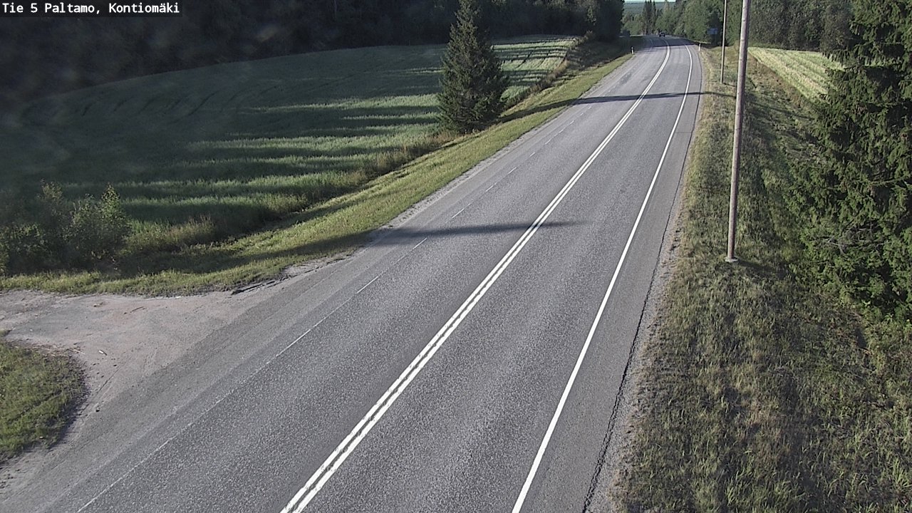 Kelikamerat Kuva Tie 5 Paltamo, Kontiomäki, Paltamo, Kainuu