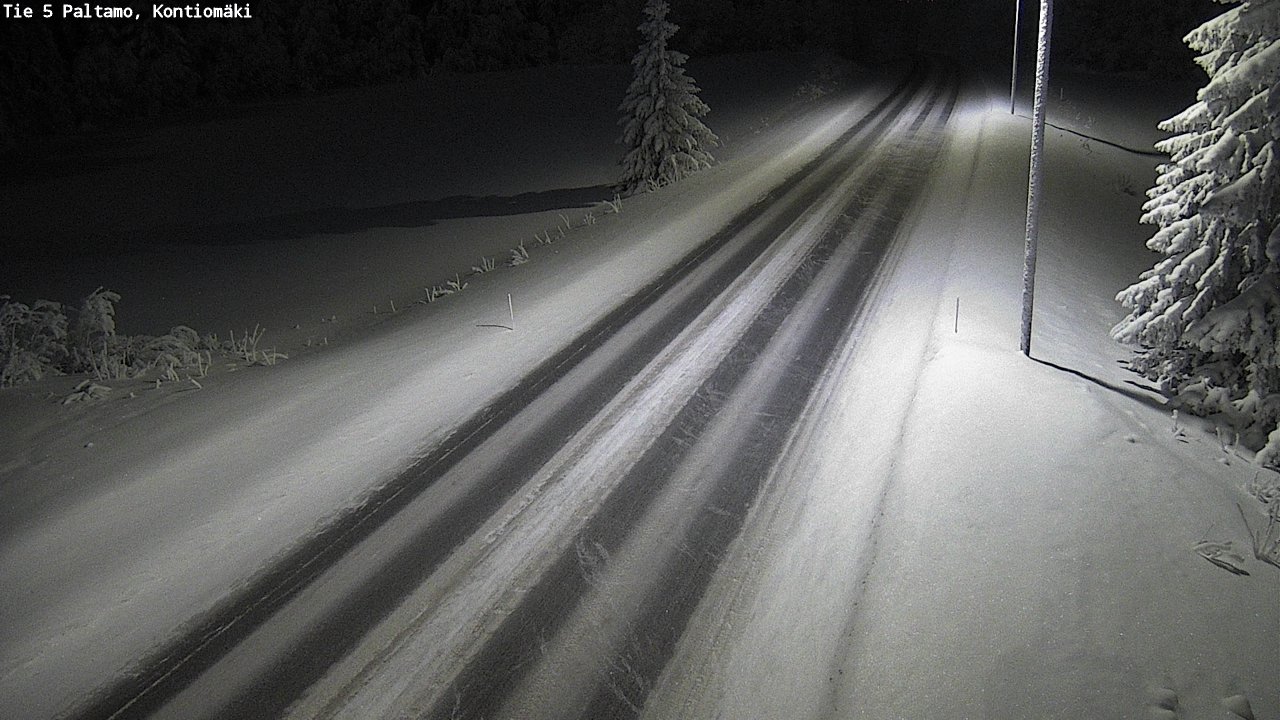 Kelikamerat Kuva Tie 5 Paltamo, Kontiomäki, Paltamo, Kainuu