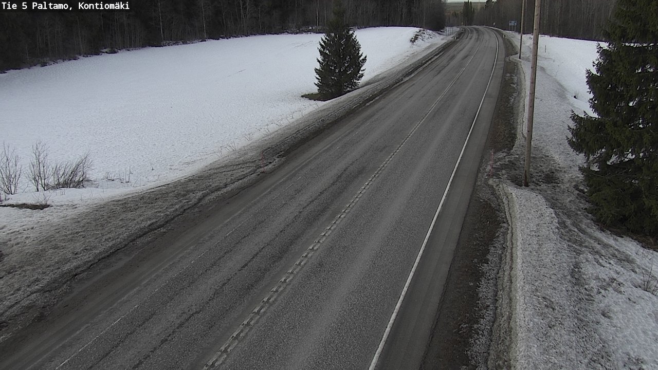 Kelikamerat Kuva Tie 5 Paltamo, Kontiomäki, Paltamo, Kainuu