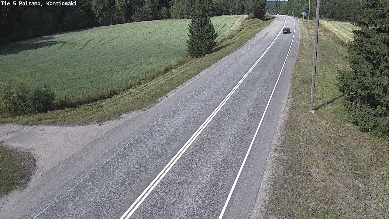 Kelikamerat Kuva Tie 5 Paltamo, Kontiomäki, Paltamo, Kainuu