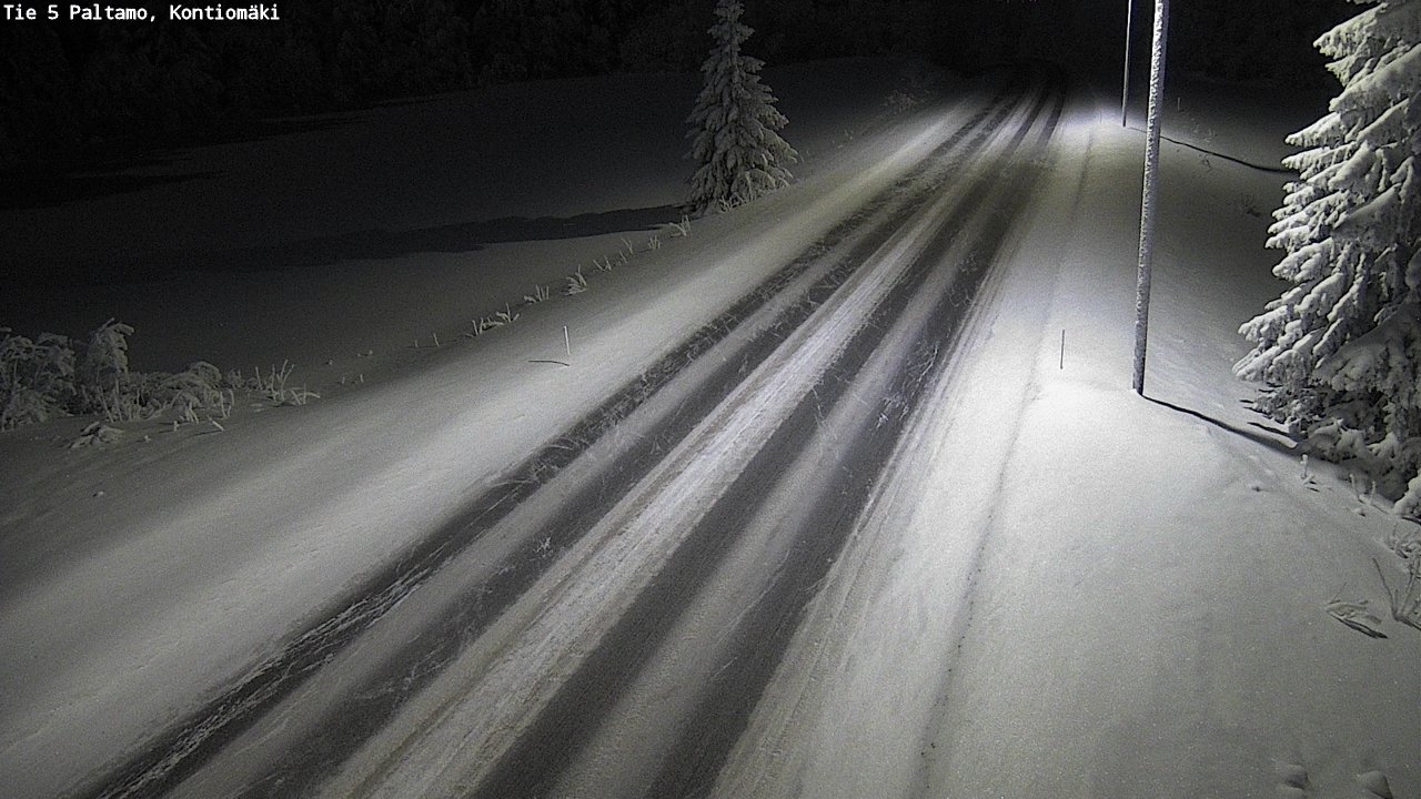 Kelikamerat Kuva Tie 5 Paltamo, Kontiomäki, Paltamo, Kainuu