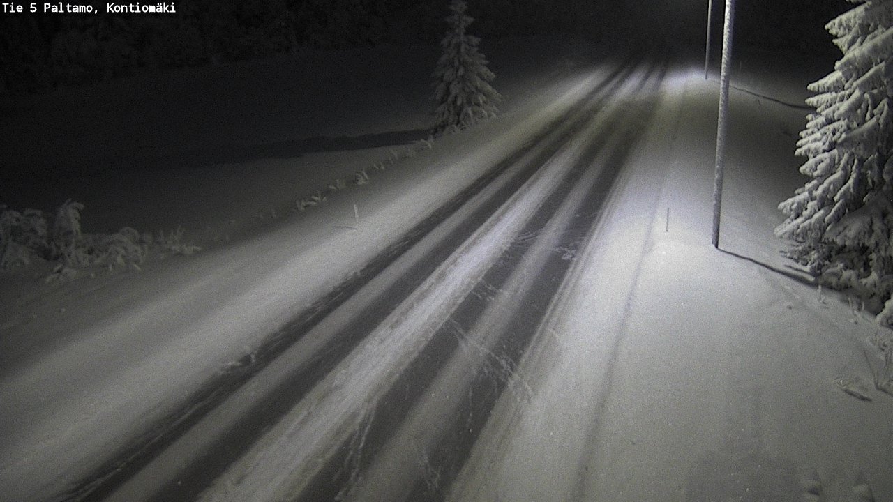 Kelikamerat Kuva Tie 5 Paltamo, Kontiomäki, Paltamo, Kainuu