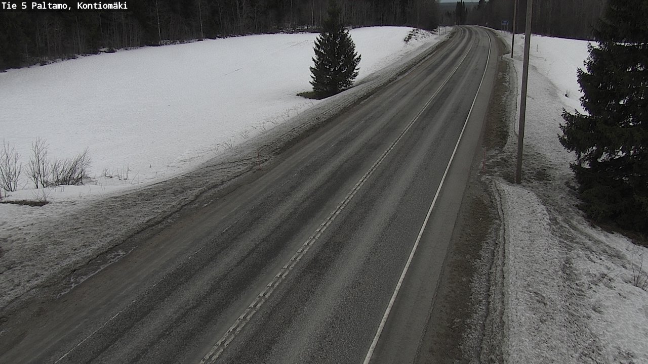 Kelikamerat Kuva Tie 5 Paltamo, Kontiomäki, Paltamo, Kainuu