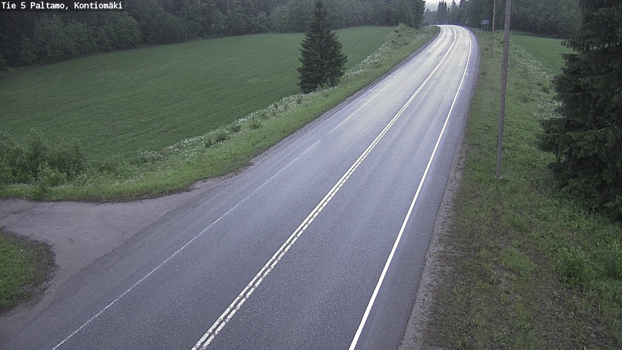 Kelikamerat Kuva Tie 5 Paltamo, Kontiomäki, Paltamo, Kainuu