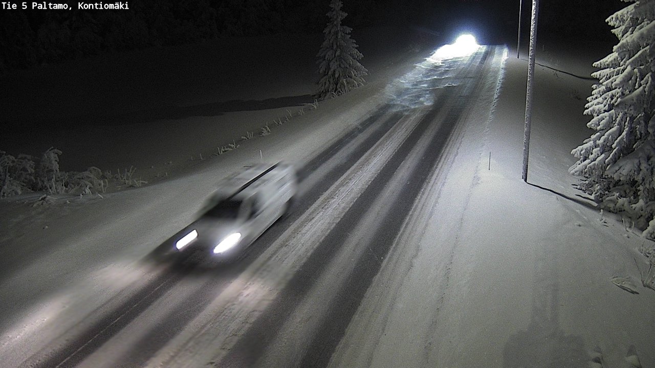 Kelikamerat Kuva Tie 5 Paltamo, Kontiomäki, Paltamo, Kainuu