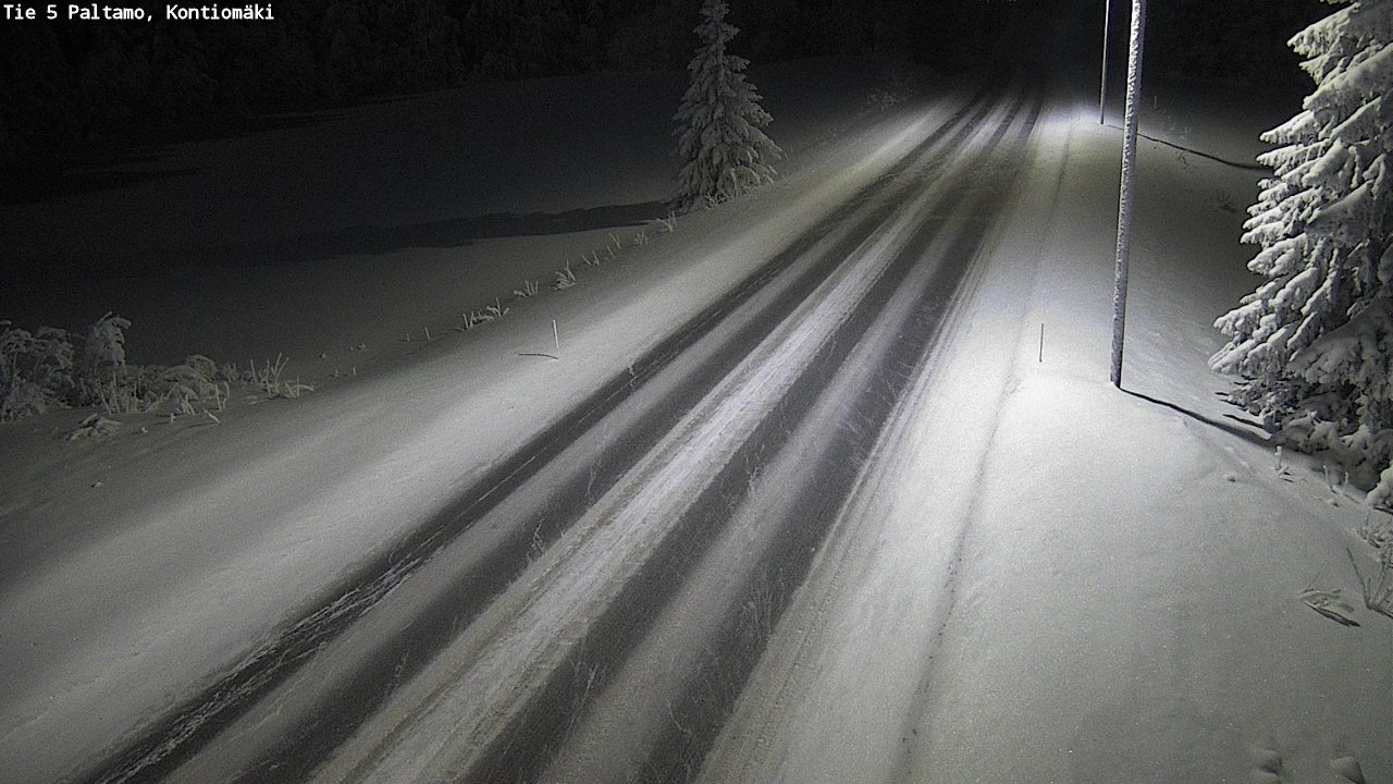 Kelikamerat Kuva Tie 5 Paltamo, Kontiomäki, Paltamo, Kainuu