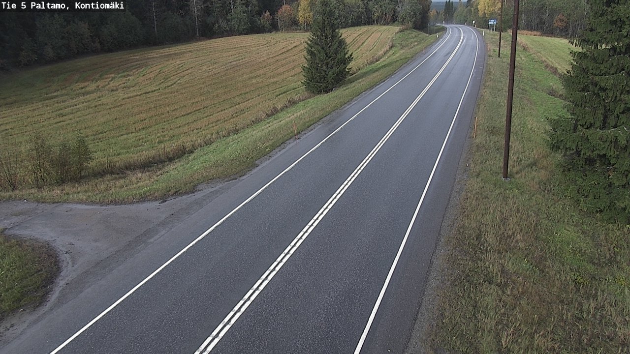 Kelikamerat Kuva Tie 5 Paltamo, Kontiomäki, Paltamo, Kainuu