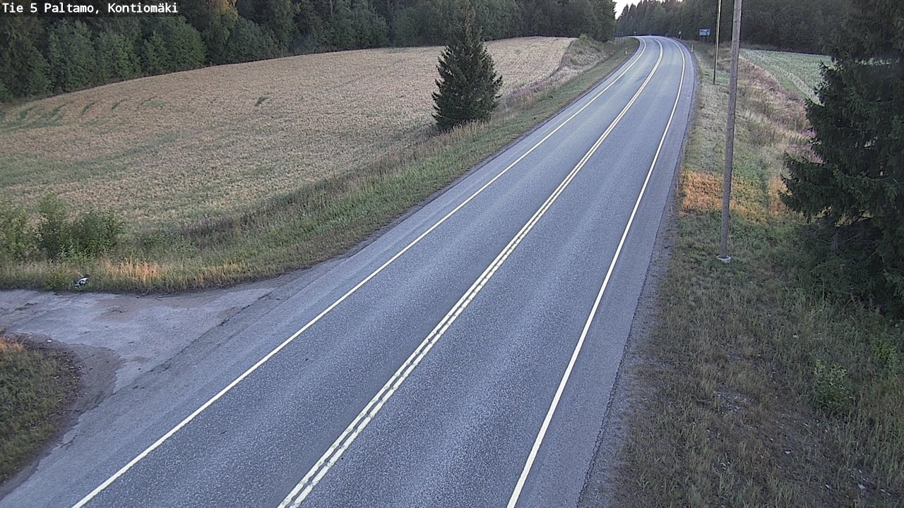 Kelikamerat Kuva Tie 5 Paltamo, Kontiomäki, Paltamo, Kainuu