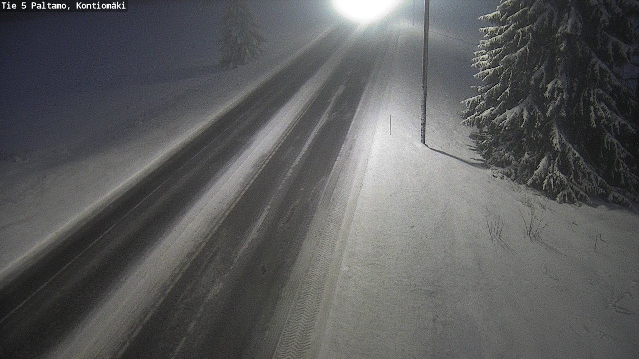 Weather Camera Image Road 5 Paltamo, Kontiomäki, Paltamo, Kainuu