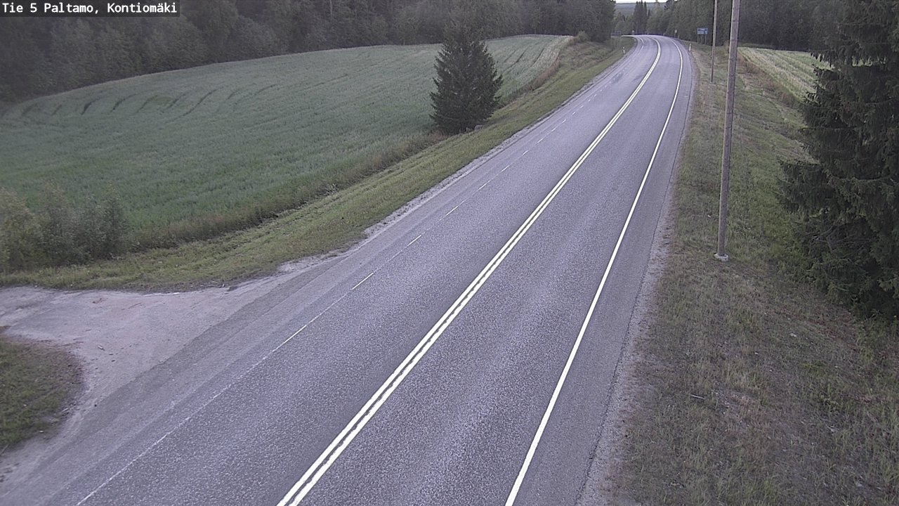 Kelikamerat Kuva Tie 5 Paltamo, Kontiomäki, Paltamo, Kainuu