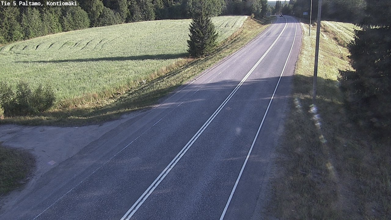 Kelikamerat Kuva Tie 5 Paltamo, Kontiomäki, Paltamo, Kainuu