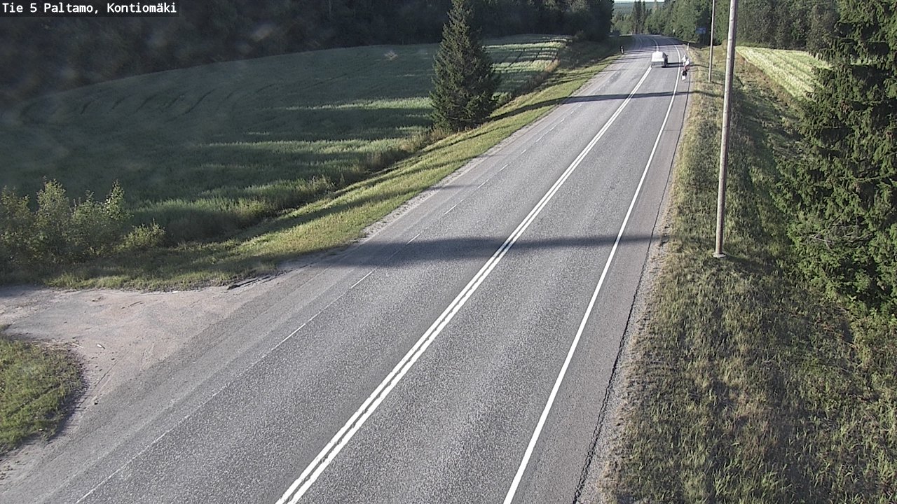 Kelikamerat Kuva Tie 5 Paltamo, Kontiomäki, Paltamo, Kainuu