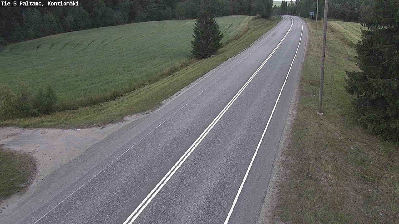 Kelikamerat Kuva Tie 5 Paltamo, Kontiomäki, Paltamo, Kainuu