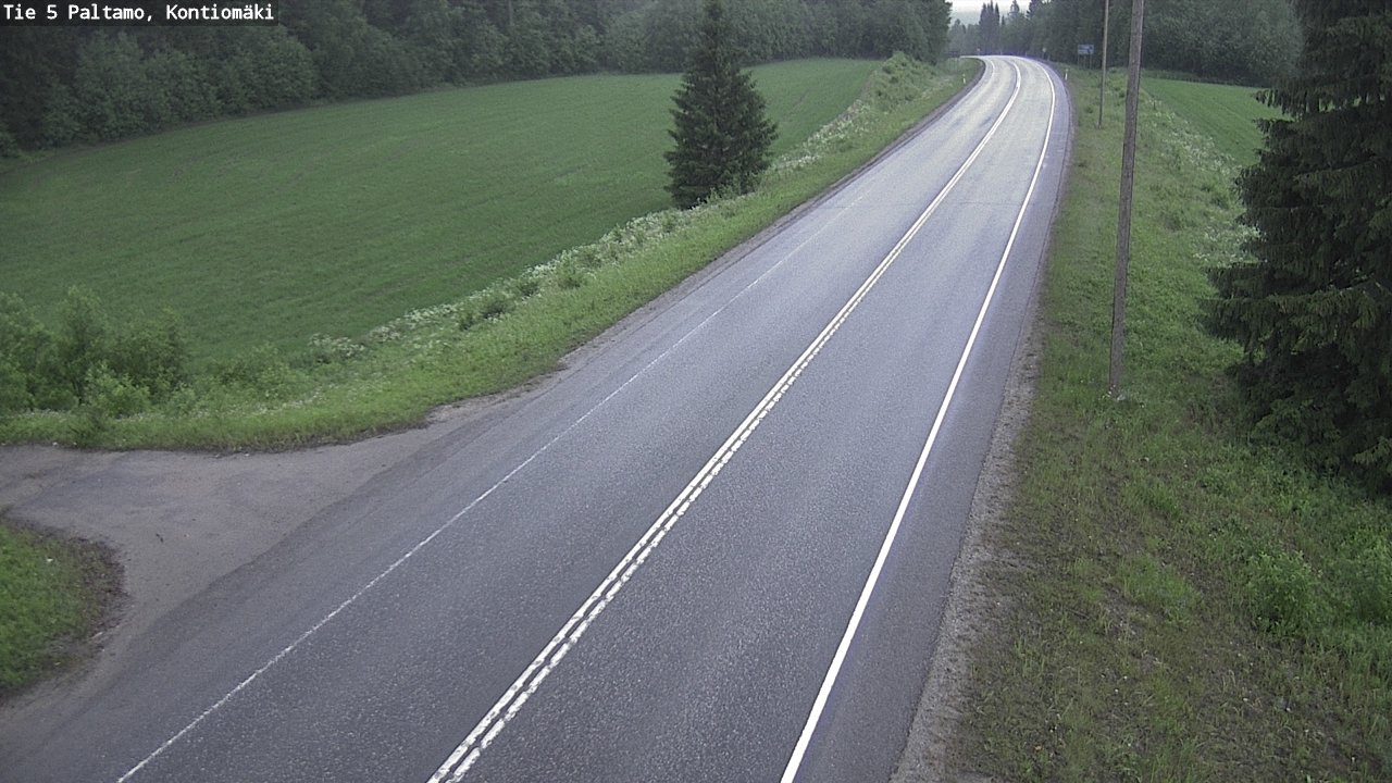 Kelikamerat Kuva Tie 5 Paltamo, Kontiomäki, Paltamo, Kainuu