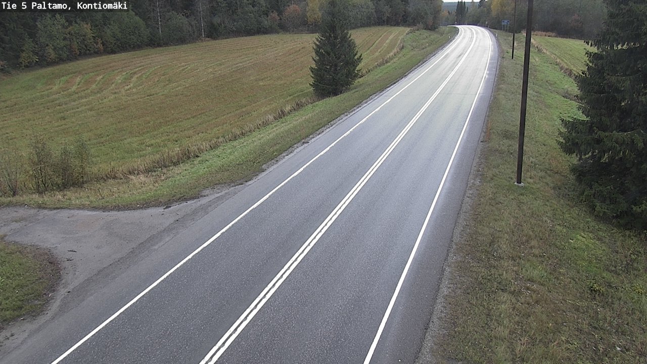 Kelikamerat Kuva Tie 5 Paltamo, Kontiomäki, Paltamo, Kainuu