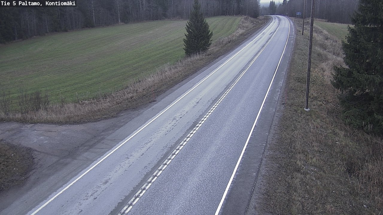 Kelikamerat Kuva Tie 5 Paltamo, Kontiomäki, Paltamo, Kainuu