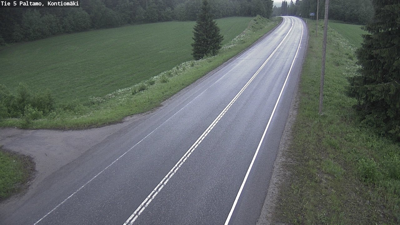Kelikamerat Kuva Tie 5 Paltamo, Kontiomäki, Paltamo, Kainuu