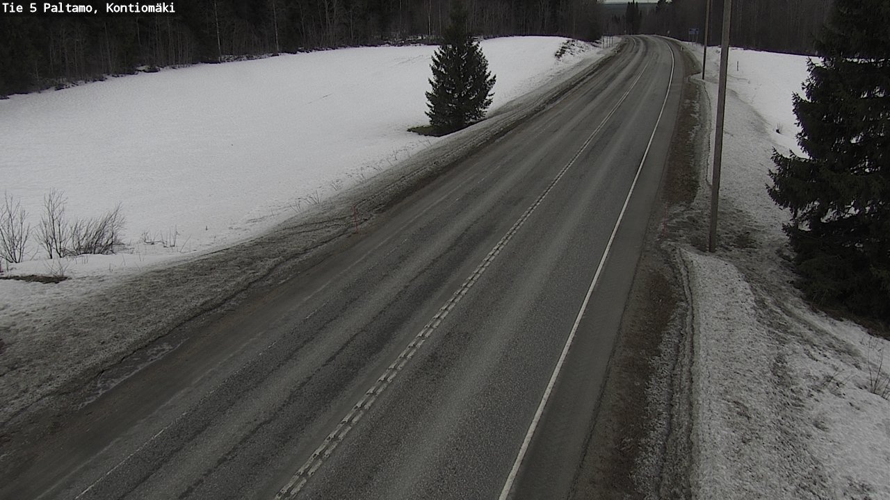 Kelikamerat Kuva Tie 5 Paltamo, Kontiomäki, Paltamo, Kainuu