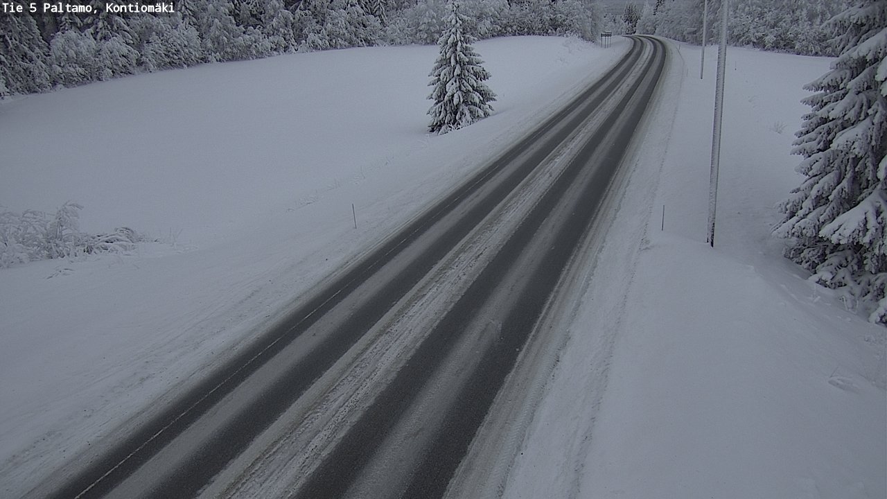 Kelikamerat Kuva Tie 5 Paltamo, Kontiomäki, Paltamo, Kainuu