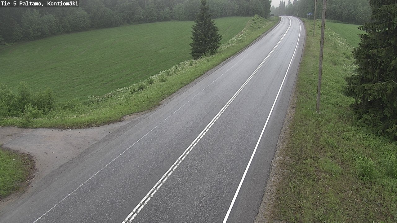 Kelikamerat Kuva Tie 5 Paltamo, Kontiomäki, Paltamo, Kainuu