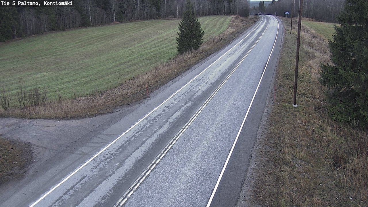 Kelikamerat Kuva Tie 5 Paltamo, Kontiomäki, Paltamo, Kainuu