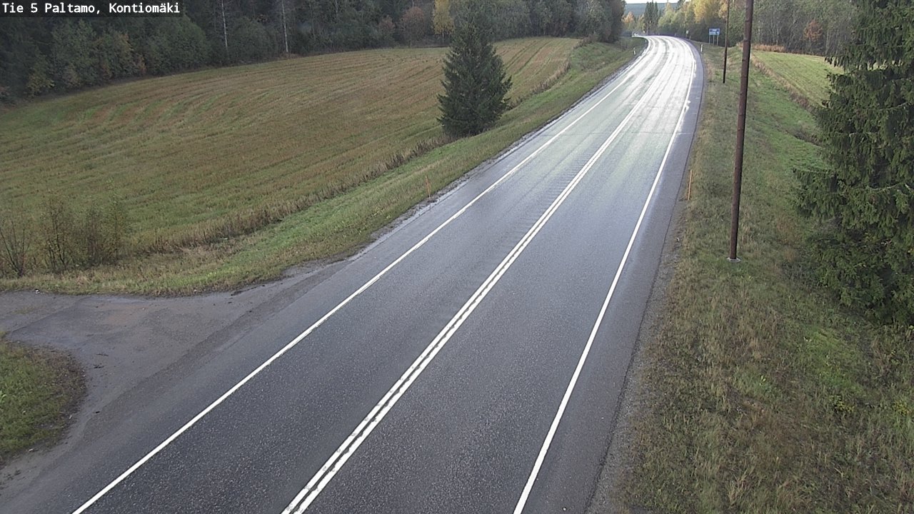 Kelikamerat Kuva Tie 5 Paltamo, Kontiomäki, Paltamo, Kainuu