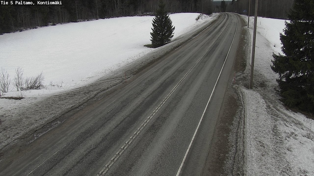 Kelikamerat Kuva Tie 5 Paltamo, Kontiomäki, Paltamo, Kainuu