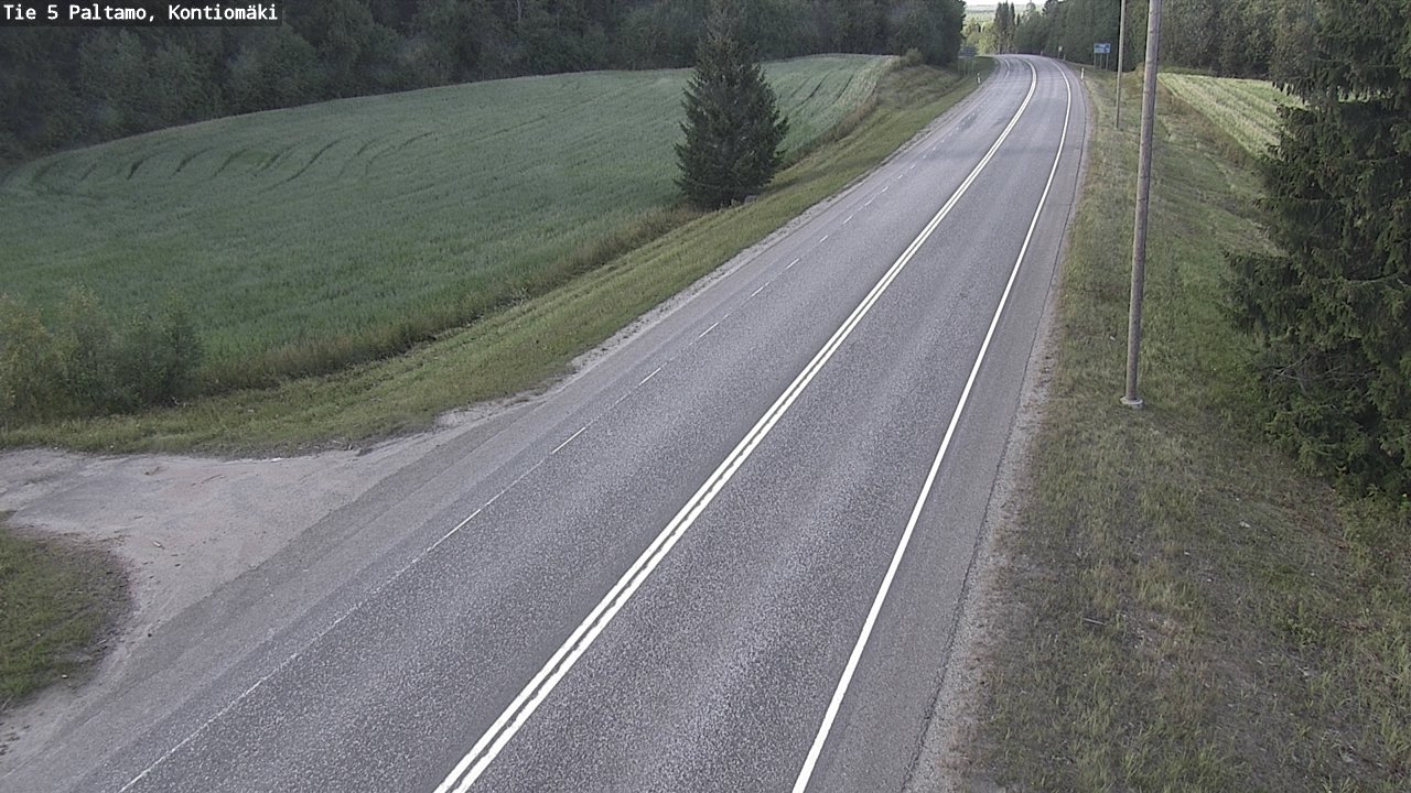 Kelikamerat Kuva Tie 5 Paltamo, Kontiomäki, Paltamo, Kainuu