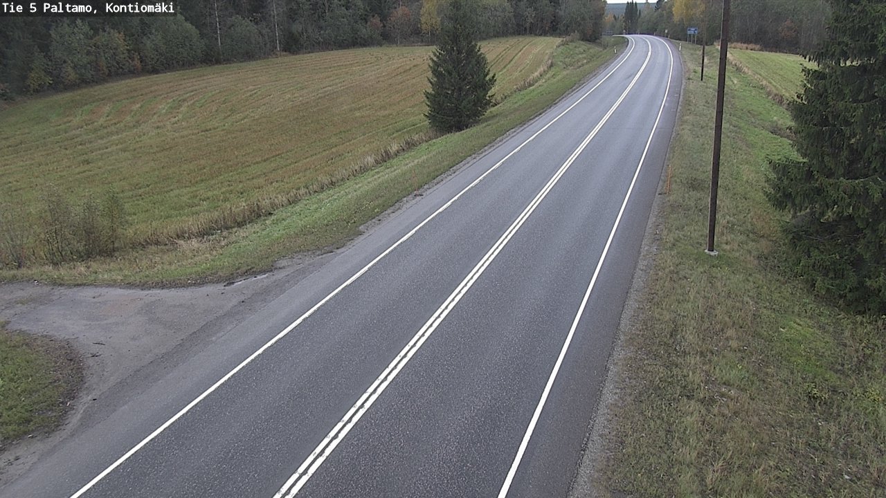 Kelikamerat Kuva Tie 5 Paltamo, Kontiomäki, Paltamo, Kainuu