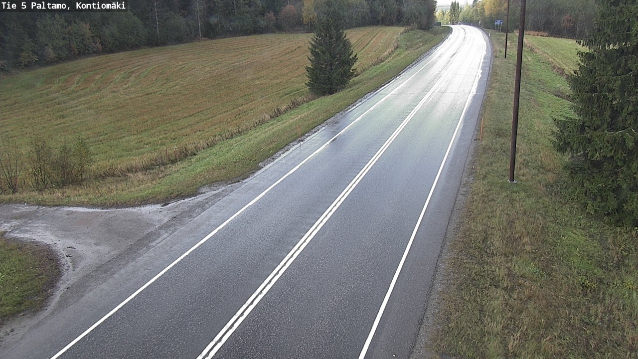 Kelikamerat Kuva Tie 5 Paltamo, Kontiomäki, Paltamo, Kainuu