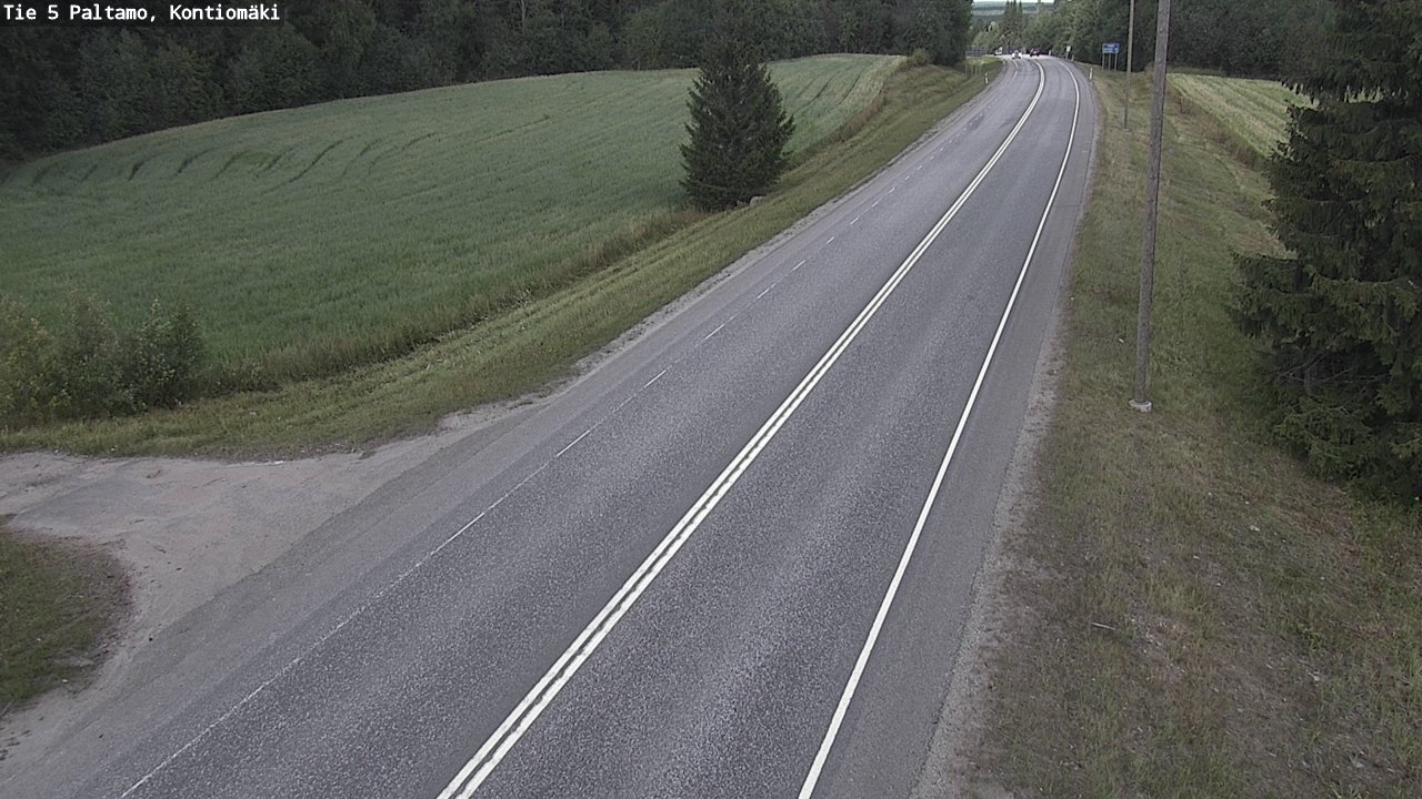 Kelikamerat Kuva Tie 5 Paltamo, Kontiomäki, Paltamo, Kainuu