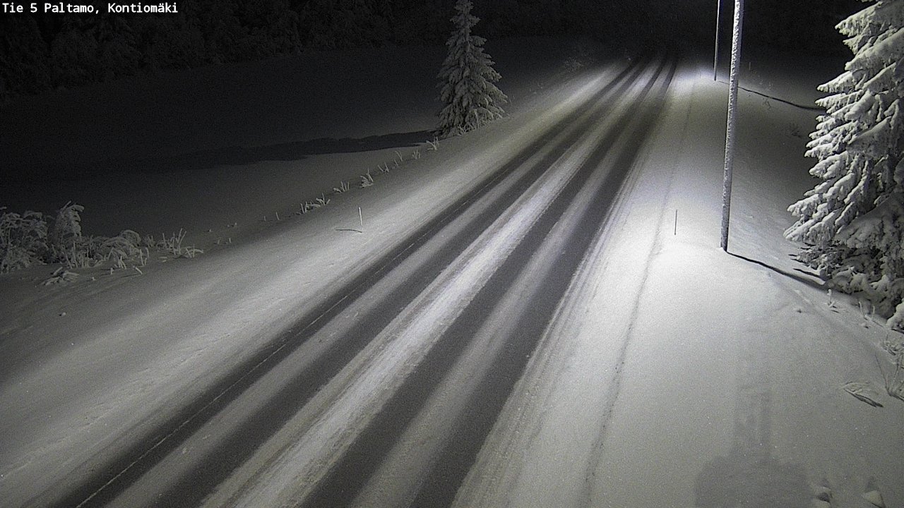 Kelikamerat Kuva Tie 5 Paltamo, Kontiomäki, Paltamo, Kainuu