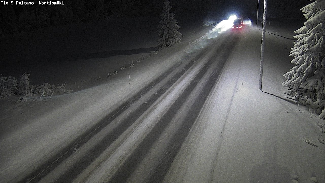 Kelikamerat Kuva Tie 5 Paltamo, Kontiomäki, Paltamo, Kainuu
