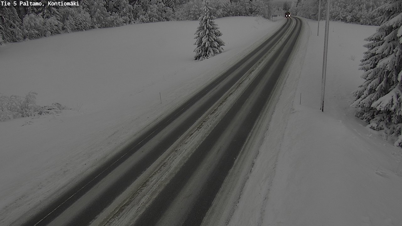 Kelikamerat Kuva Tie 5 Paltamo, Kontiomäki, Paltamo, Kainuu