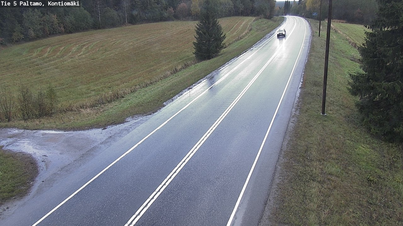 Kelikamerat Kuva Tie 5 Paltamo, Kontiomäki, Paltamo, Kainuu