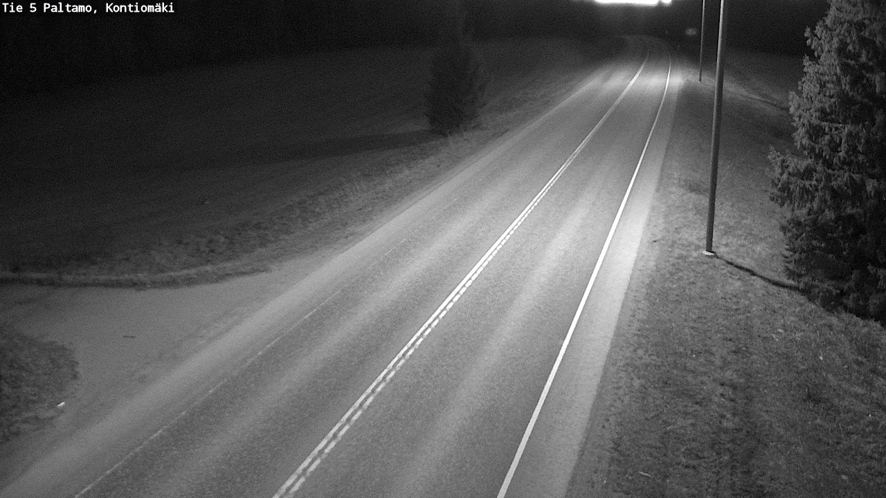Weather Camera Image Road 5 Paltamo, Kontiomäki, Paltamo, Kainuu