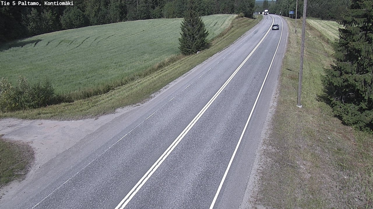 Kelikamerat Kuva Tie 5 Paltamo, Kontiomäki, Paltamo, Kainuu