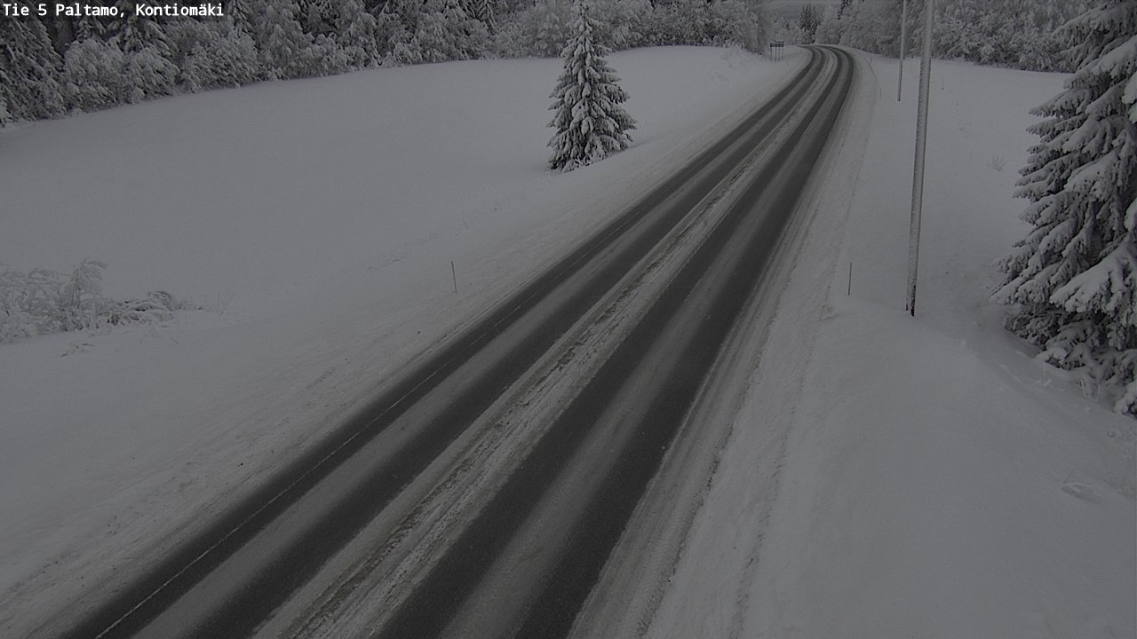 Kelikamerat Kuva Tie 5 Paltamo, Kontiomäki, Paltamo, Kainuu
