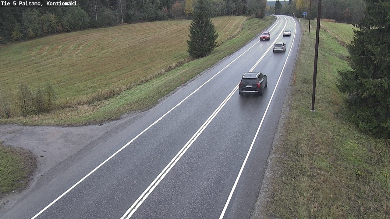 Kelikamerat Kuva Tie 5 Paltamo, Kontiomäki, Paltamo, Kainuu