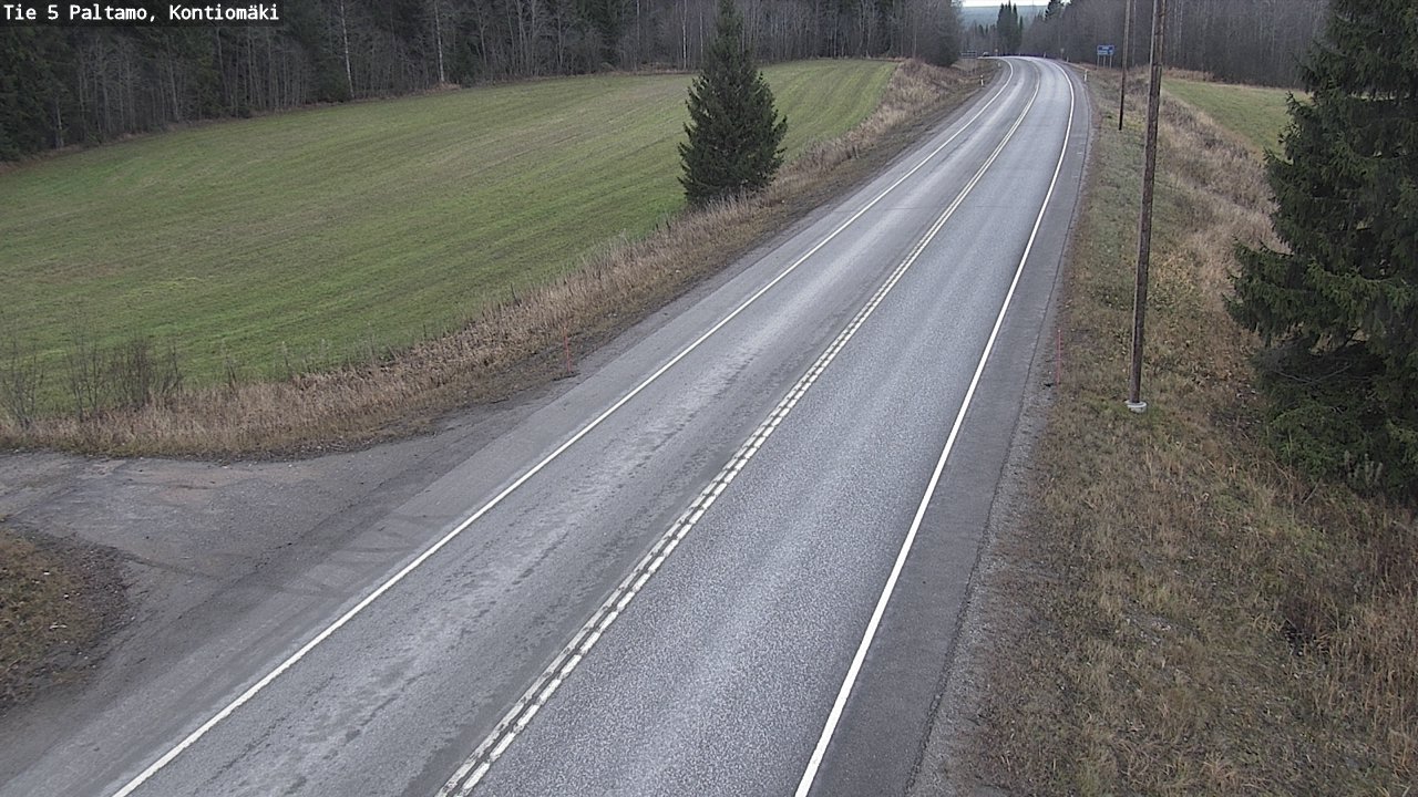 Kelikamerat Kuva Tie 5 Paltamo, Kontiomäki, Paltamo, Kainuu