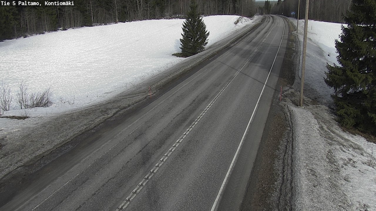 Kelikamerat Kuva Tie 5 Paltamo, Kontiomäki, Paltamo, Kainuu