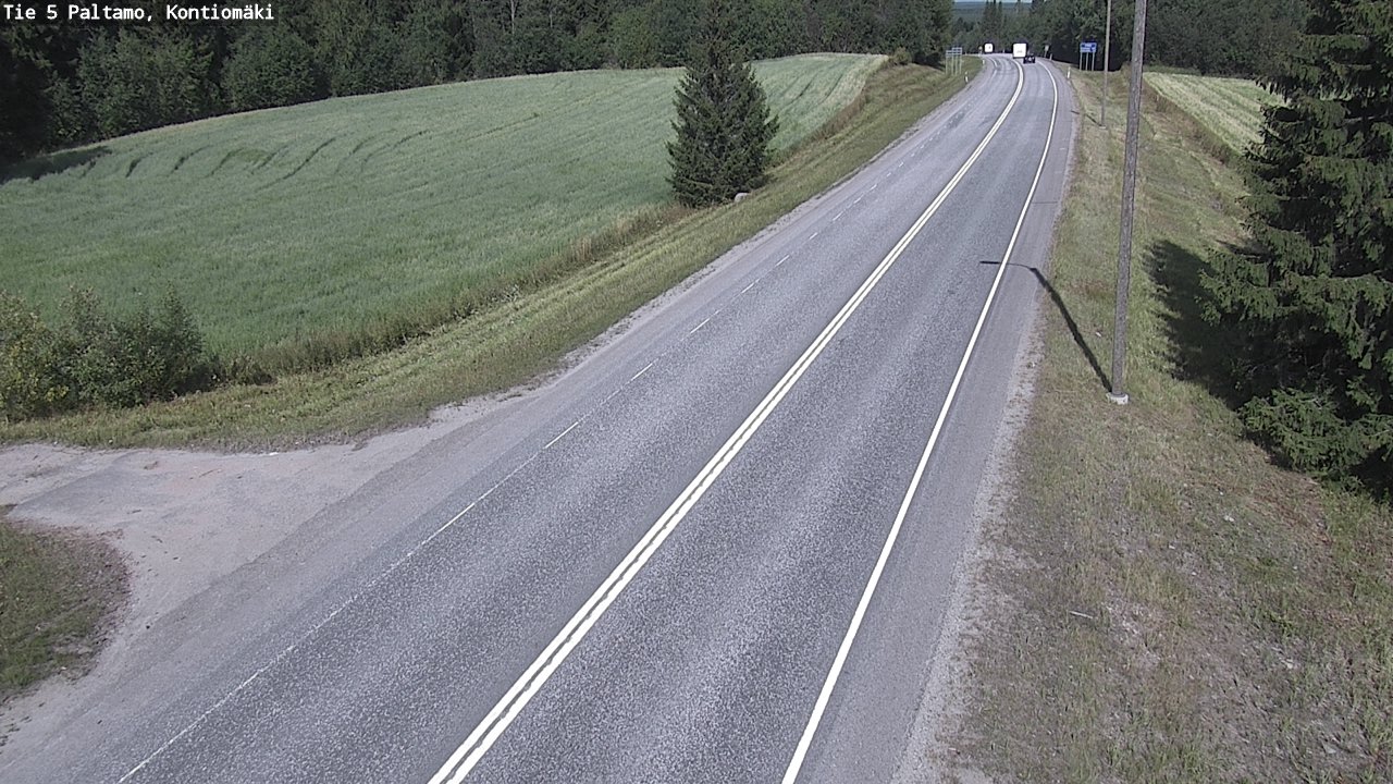 Kelikamerat Kuva Tie 5 Paltamo, Kontiomäki, Paltamo, Kainuu