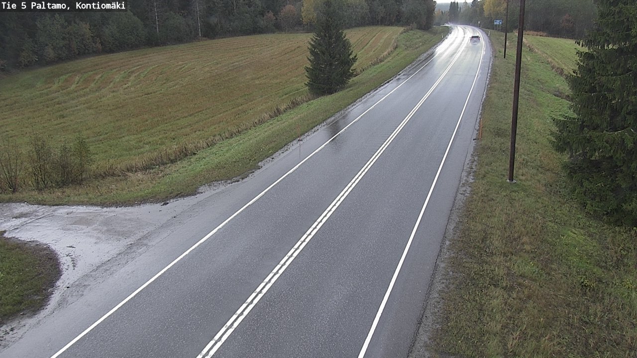 Kelikamerat Kuva Tie 5 Paltamo, Kontiomäki, Paltamo, Kainuu