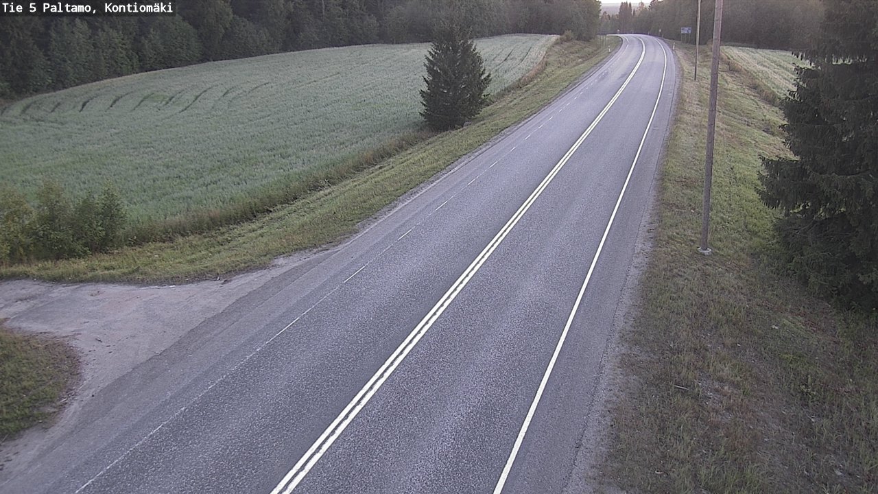 Kelikamerat Kuva Tie 5 Paltamo, Kontiomäki, Paltamo, Kainuu