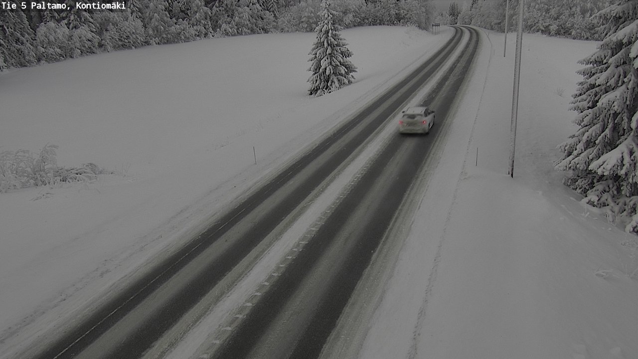 Kelikamerat Kuva Tie 5 Paltamo, Kontiomäki, Paltamo, Kainuu